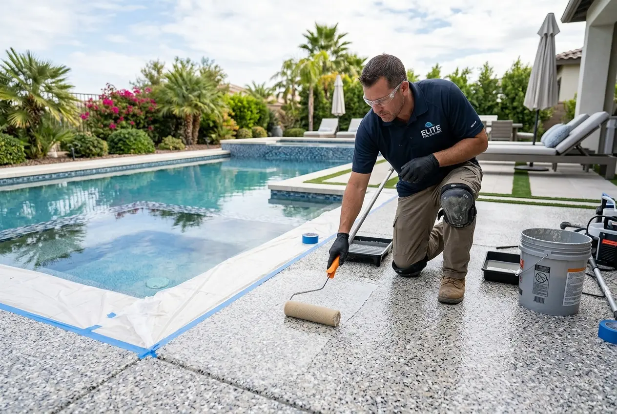 Pool Deck Coating